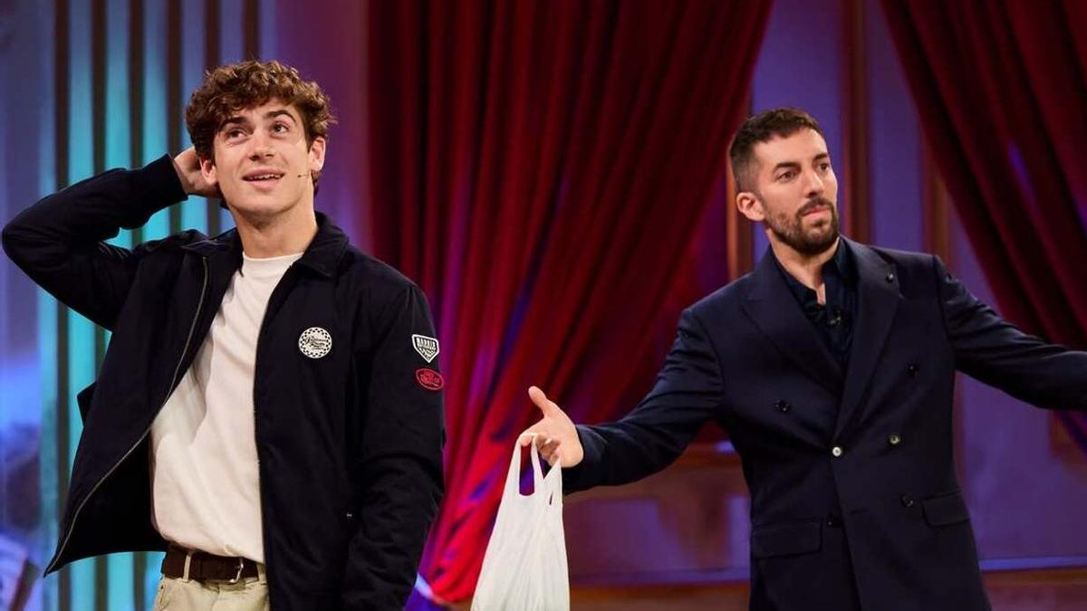 Franco Colapinto y David Broncano en 'La Revuelta'