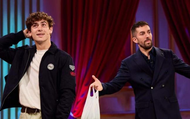 Franco Colapinto y David Broncano en 'La Revuelta'