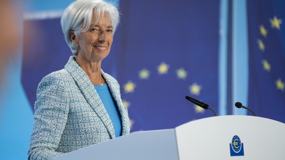 La presidenta del BCE, Christine Lagarde.