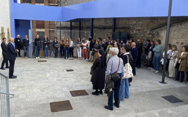Inauguración del nuevo Convento-Komentua de Zumaia.