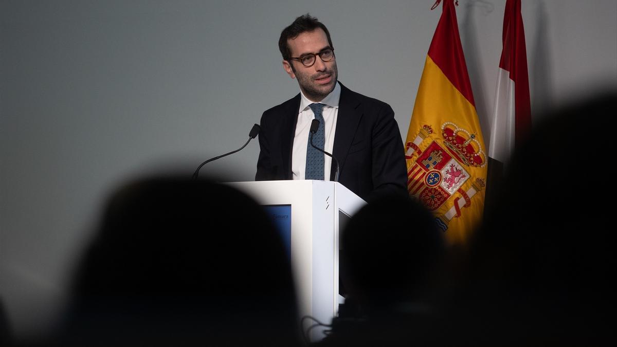 El ministro de Economía, Comercio y Empresa, Carlos Cuerpo