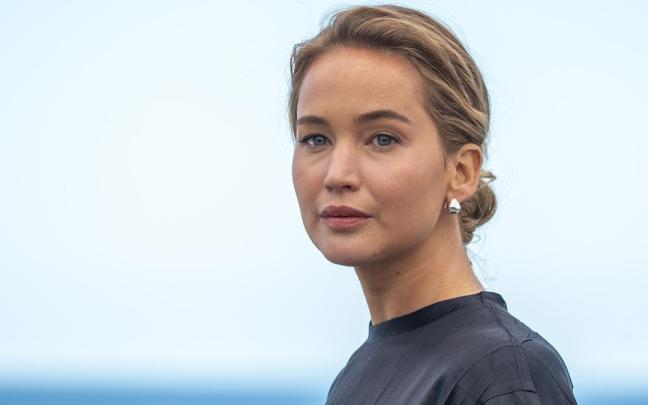 La actriz Jennifer Lawrence.