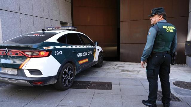 Imagen de archivo del traslado del matrimonio a los juzgados, tras la detención.