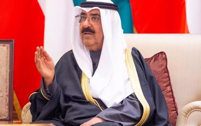 El emir de Kuwait, Ahmed Abdulá al Ahmad al Sabah