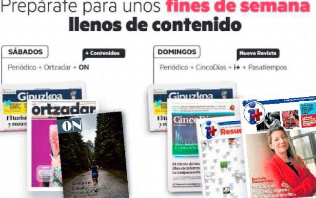 NOTICIAS DE GIPUZKOA amplía la oferta de entretenimiento del fin de semana