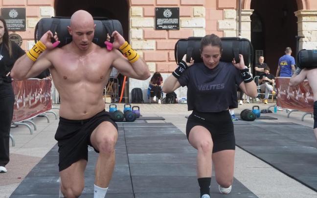 La sucesión de ejercicios ha puesto a prueba la resistencia de los participantes.