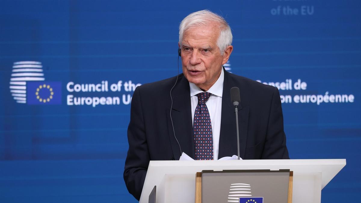 Josep Borrell, alto representante de la Unión Europea para Asuntos Exteriores y Política de Seguridad