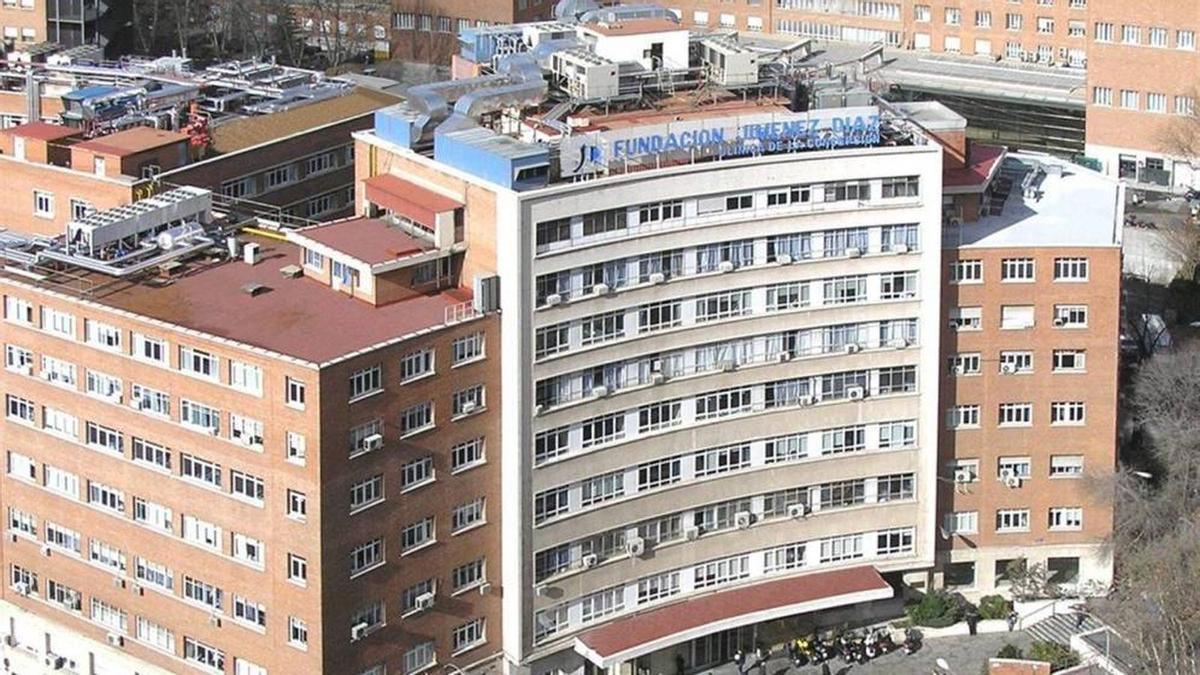 El Hospital Fundación Jiménez Díaz, de Madrid