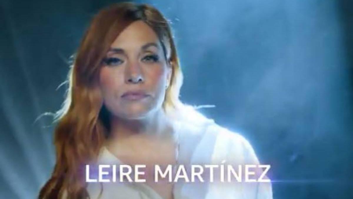 Leire Martínez en el vídeo promocional de OT 2025