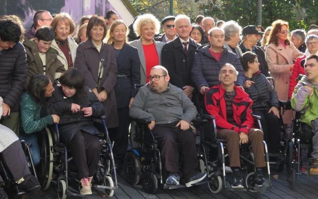 Inauguración de las nuevas instalaciones de Aspace en Urretxu