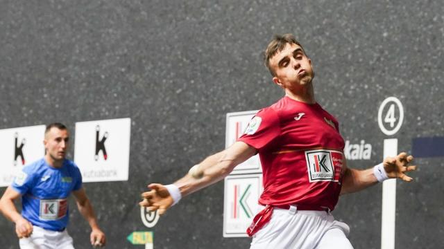 En imágenes: Jon Ander Peña gana a Bakaikoa en el Cuatro y Medio.