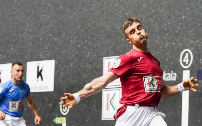 En imágenes: Jon Ander Peña gana a Bakaikoa en el Cuatro y Medio.