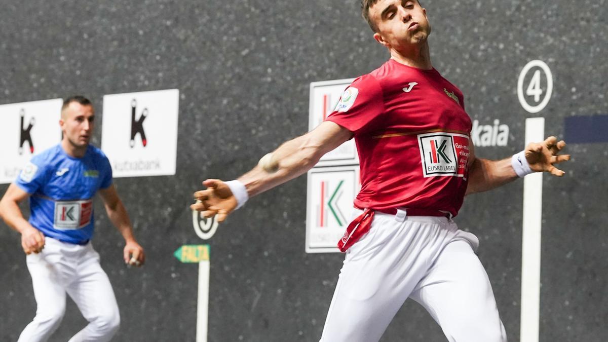 En imágenes: Jon Ander Peña gana a Bakaikoa en el Cuatro y Medio.