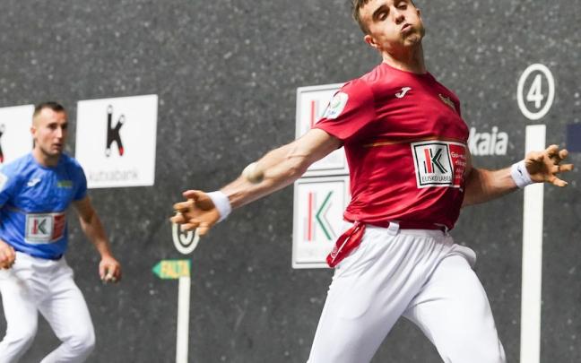 En imágenes: Jon Ander Peña gana a Bakaikoa en el Cuatro y Medio.