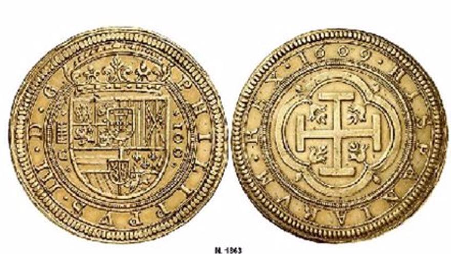 Moneda de 100 escudos.