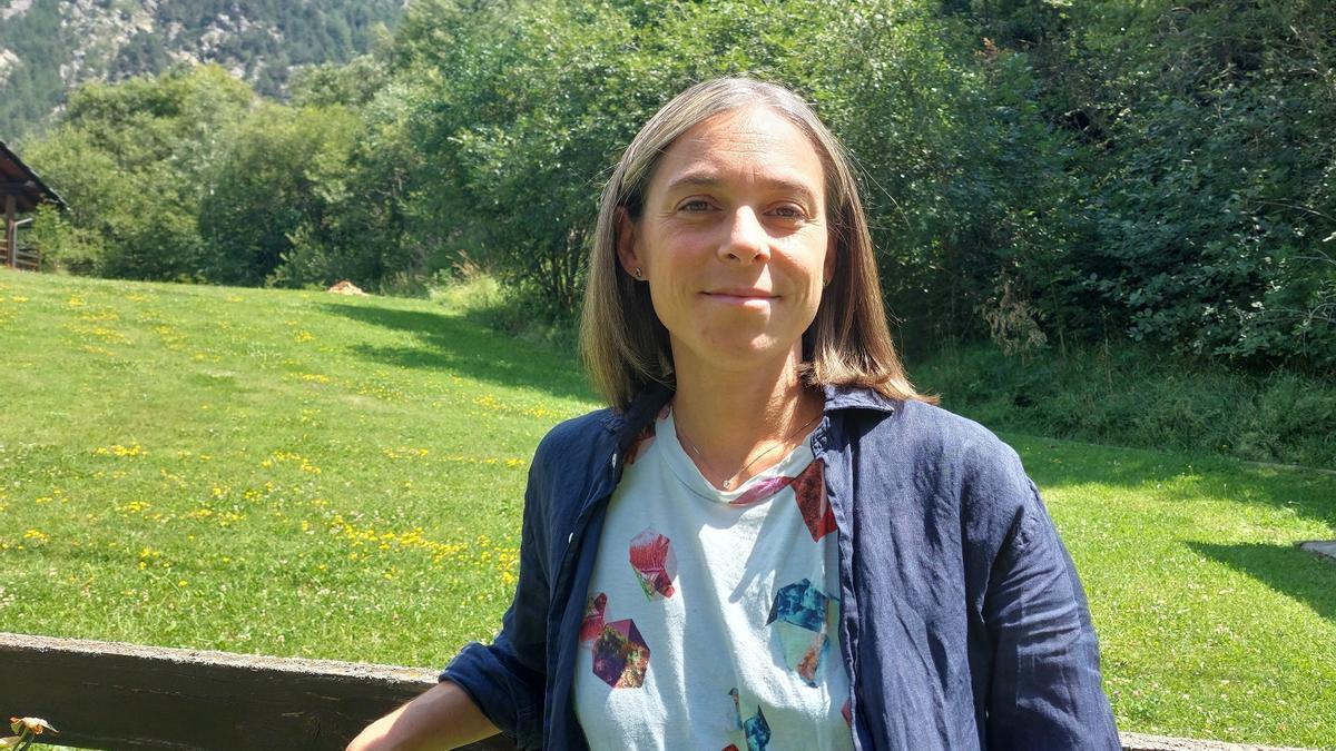 Anna Barbuscia, investigadora Ikerbasque y miembro del grupo de investigación OPIK.