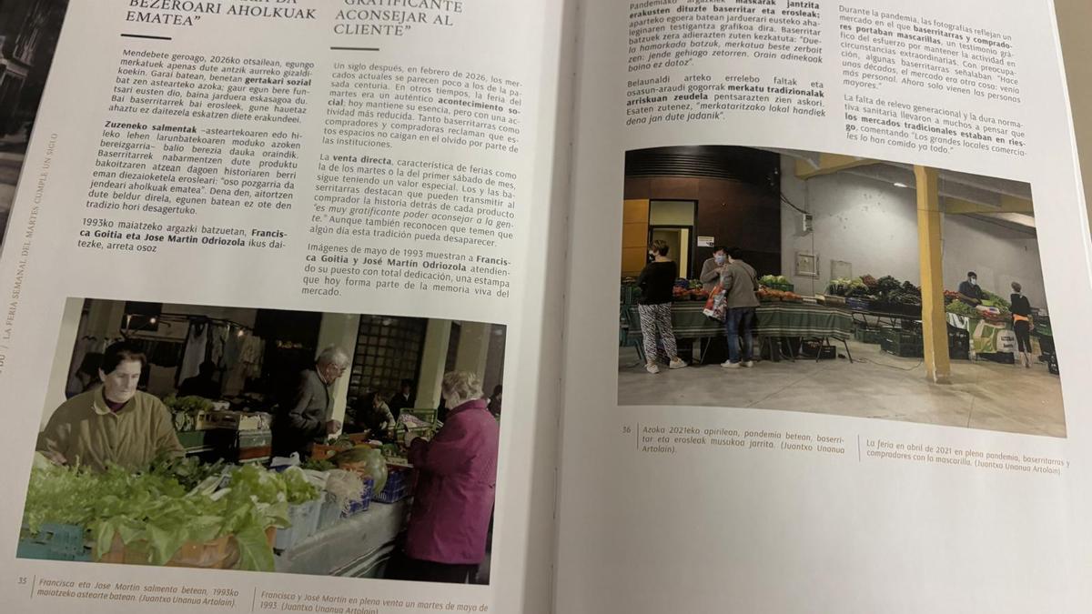 'El mercado de los martes cumple un siglo', obra de Juantxo Unanua.