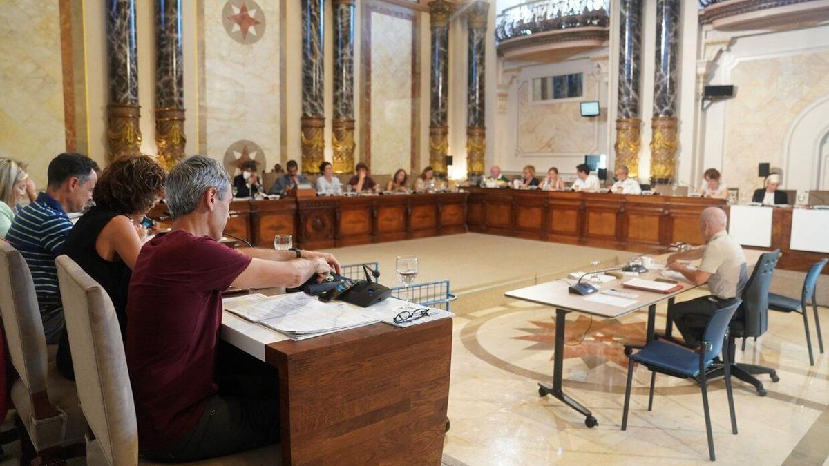 Pleno del Ayuntamiento de Donostia