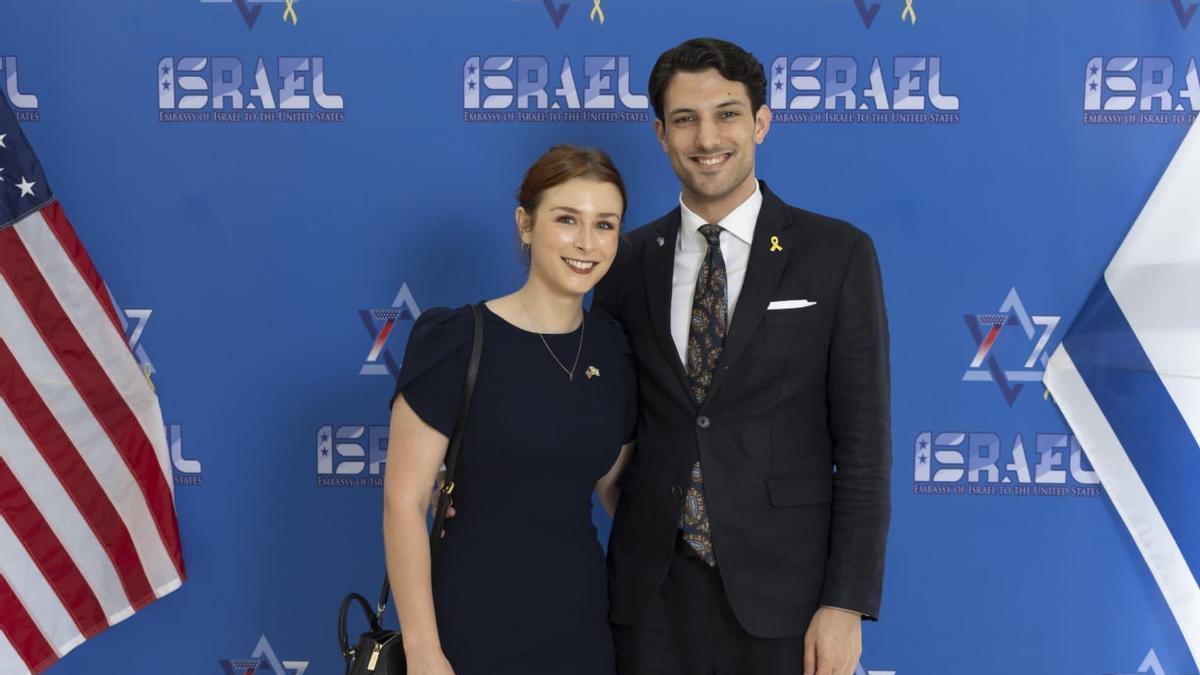 Sarah Milgrim y Yaron Lischinski, la joven pareja asesinada en Washington.