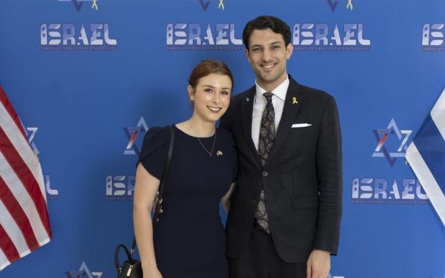 Sarah Milgrim y Yaron Lischinski, la joven pareja asesinada en Washington. / Embajada de Israel en Estados Unidos Sarah Milgrim y Yaron Lischinski, la joven pareja asesinada en Washington.