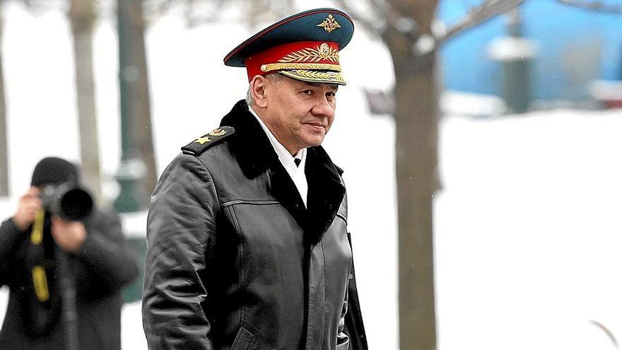 El ministro de Defensa ruso, Serguéi Shoigú. | FOTO: E. P.
