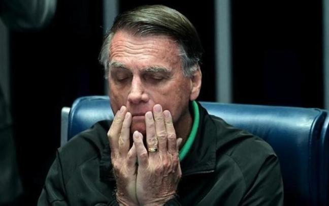 El expresidente brasileño, Jair Bolsonaro.