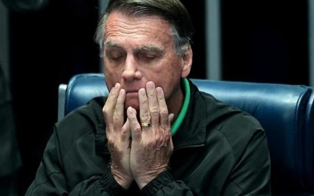 El expresidente brasileño, Jair Bolsonaro.