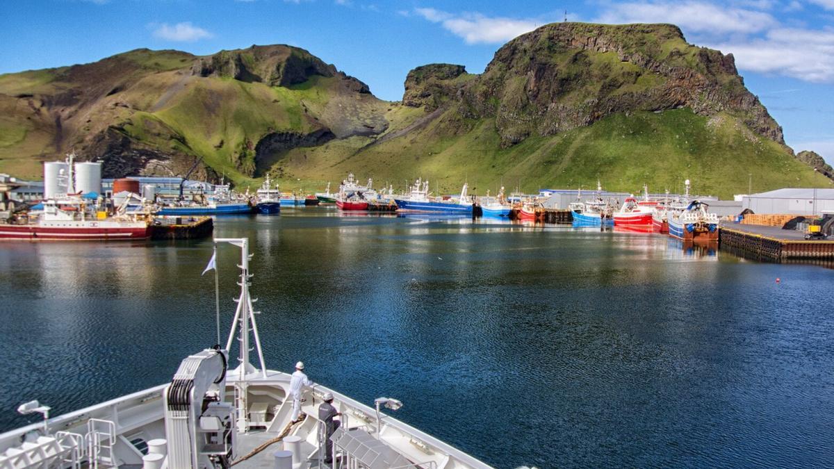 Panorámica de una localidad de Islandia