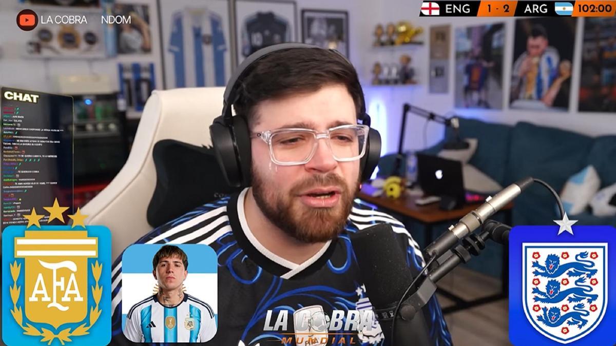 La Cobra: “Para los argentinos, el fútbol es lo único que sabemos que podemos destacar”.