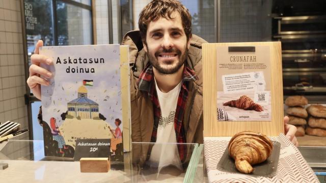 Imagen del escritor Mitxel Elortza.