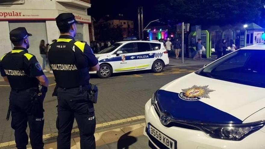 Agentes de la Policía Local de Mungia.