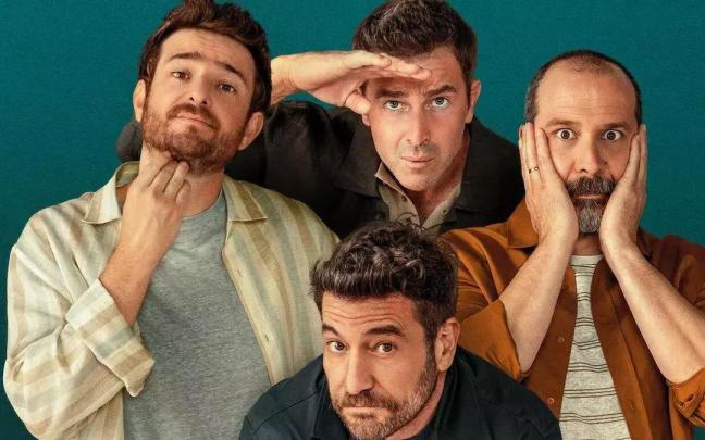 Gorka Otxoa es uno de los protagonistas de la serie 'Machos alfa'