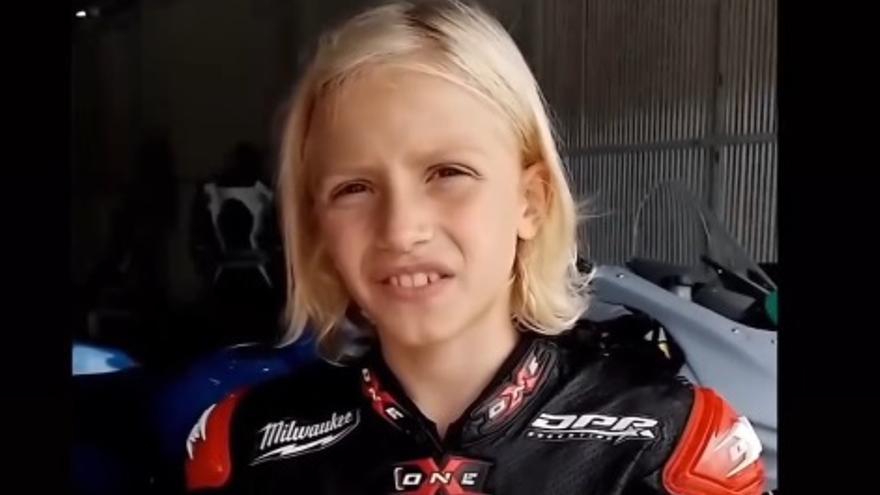 Muere en Brasil Lorenzo Somaschini, piloto argentino de motociclismo de 9 años.