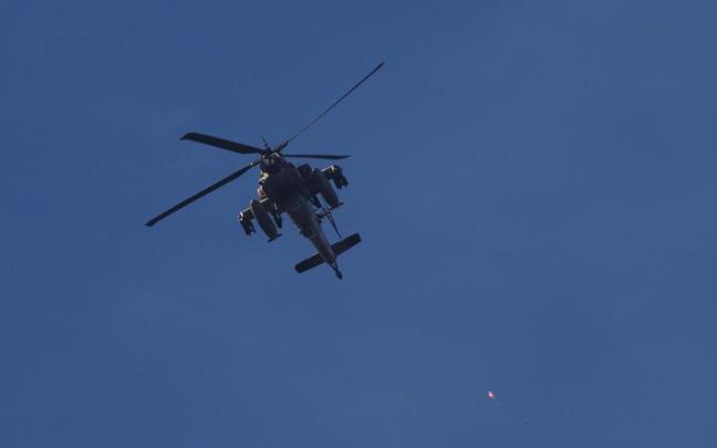 Uno de los drones lanzados por Hizbolá / ATEF SAFADI Uno de los drones lanzados por Hizbolá