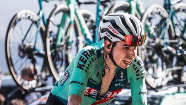 Ibon Ruiz, en pleno esfuerzo.