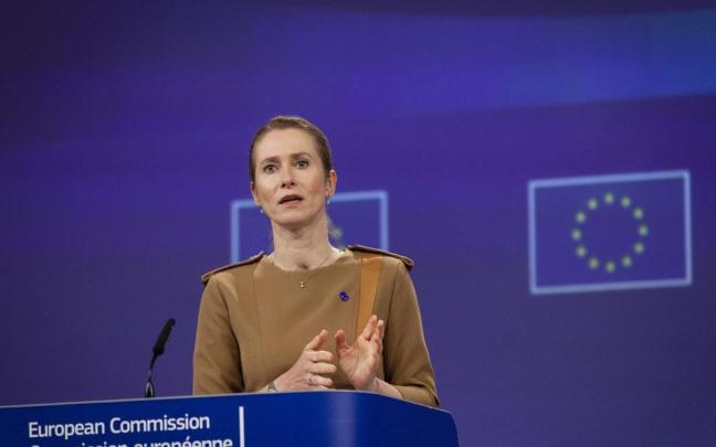 La alta representante de la UE para Asuntos Exteriores, Kaja Kallas