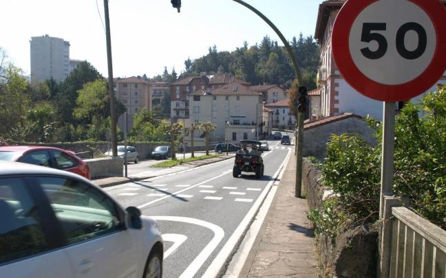 Inmediaciones de la curva de Ramona, Sukarrieta.