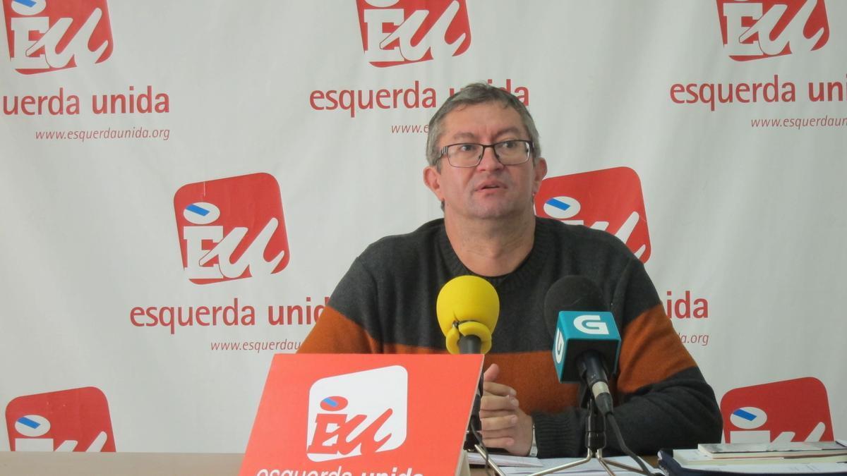 El miembro de la dirección de Esquerda Unida, Xabier Ron