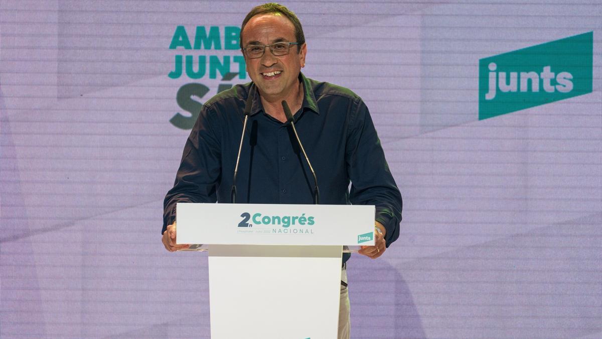 Josep Rull, número 3 de la lista de 'Junts+ Puigdemont per Catalunya' el 12-M.