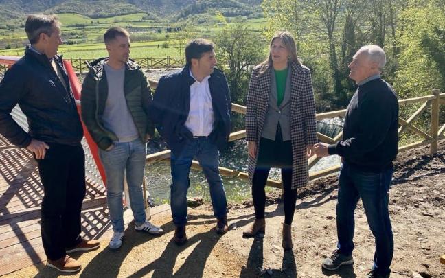 Foru Aldundiak eta Eusko Jaurlaritzak zerbitzuan jarri dute Urduña-Delika tartea Nerbioiko Parke Linealean.