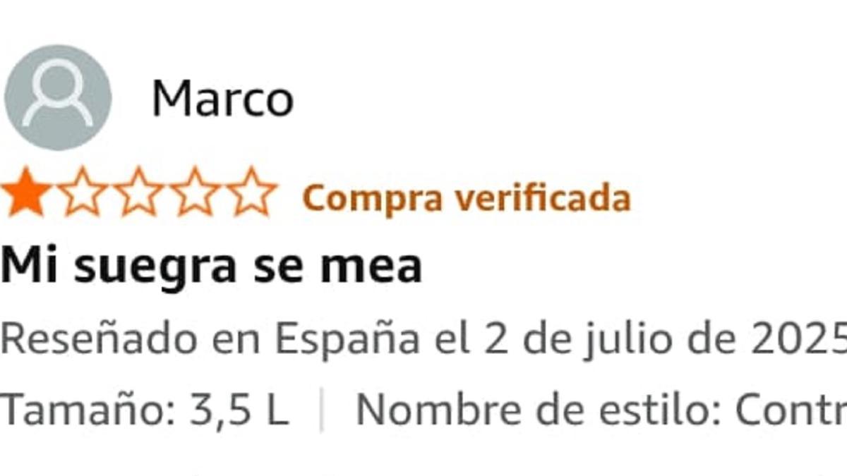 El comienzo de la reseña.