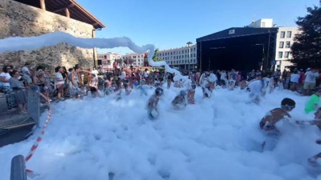 Fiesta de la espuma en años anteriores