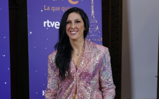 Jennifer Hermoso, en la presentación de RTVE.