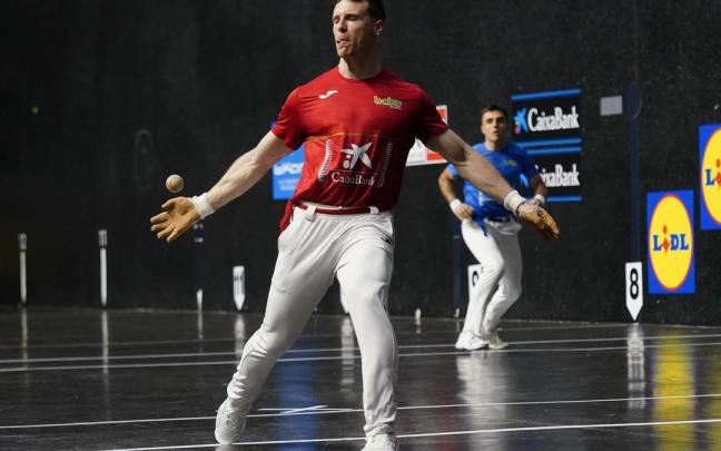 En imágenes: Iñaki Artola gana a Jon Ander Peña en el Manomanista en Durango.