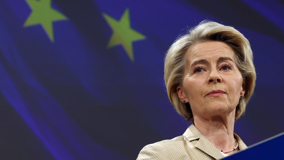 Ursula Von der Leyen, presidenta de la Comisión Europea
