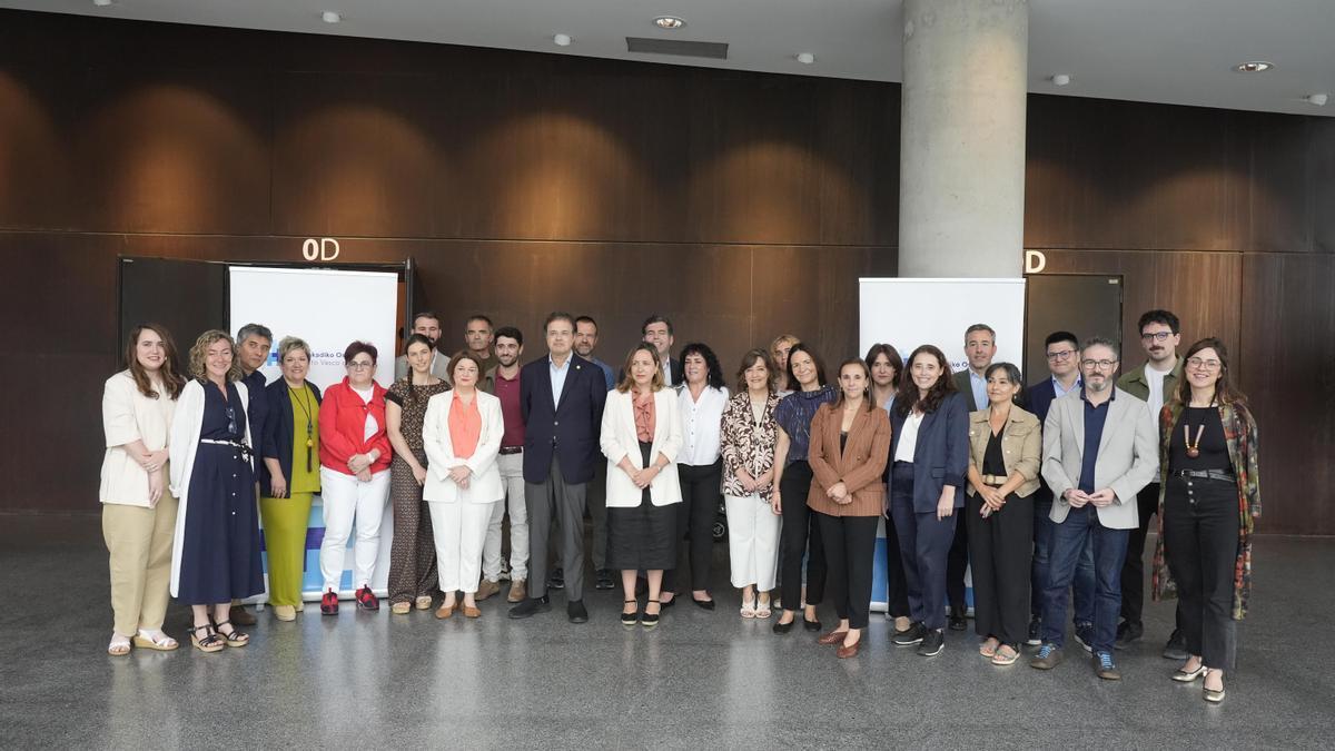 Jornada 'Conoce el Pacto Vasco de Salud', celebrada en el Palacio Euskalduna de Bilbao.