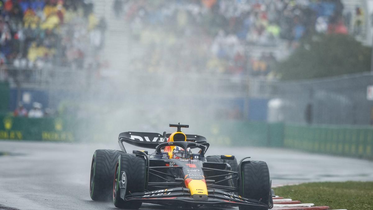 Max Verstappen, en la clasificación del Gran Premio de Canadá.