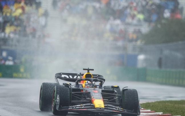 Max Verstappen, en la clasificación del Gran Premio de Canadá. Max Verstappen, en la clasificación del Gran Premio de Canadá.
