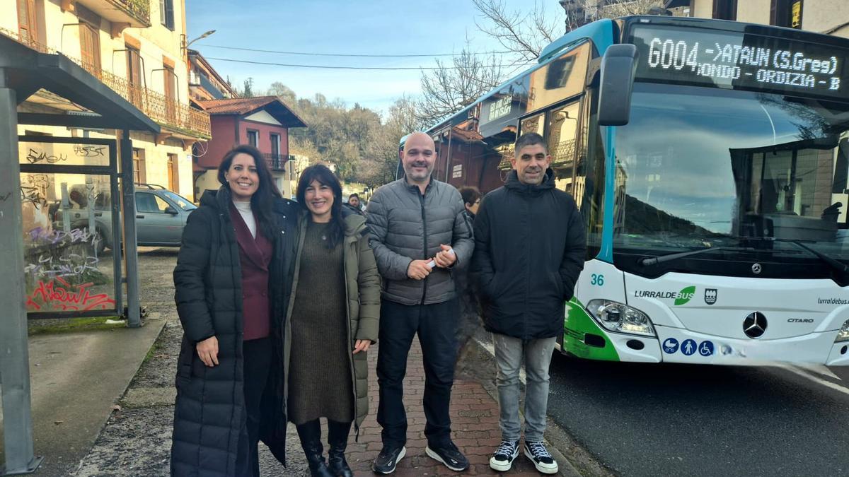 Aprobación de la ampliación de la línea de autobús GO04 de Lurraldebus.