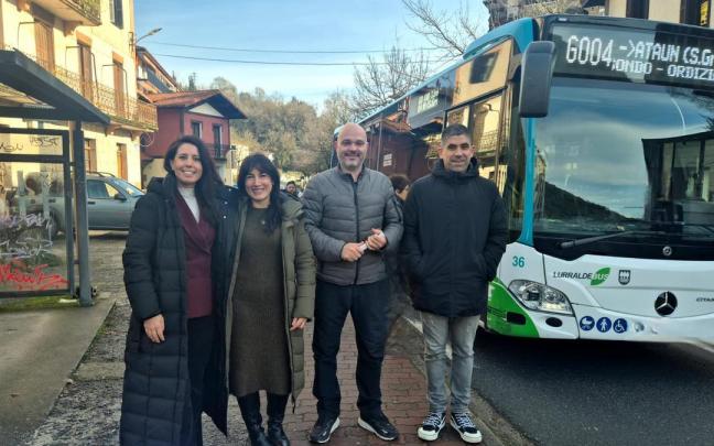 Aprobación de la ampliación de la línea de autobús GO04 de Lurraldebus.